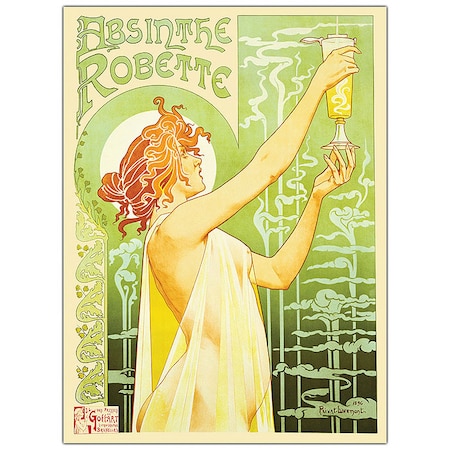 Trademark Fine Art Privat Livemont 'Absinthe Robette' Canvas Art, 18x24 V8010-C1824GG